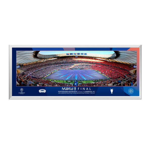 Champions League Final 2019 Desktop Panoramic Print Range Tottenham v Liverpool - ECMSalesSolutions