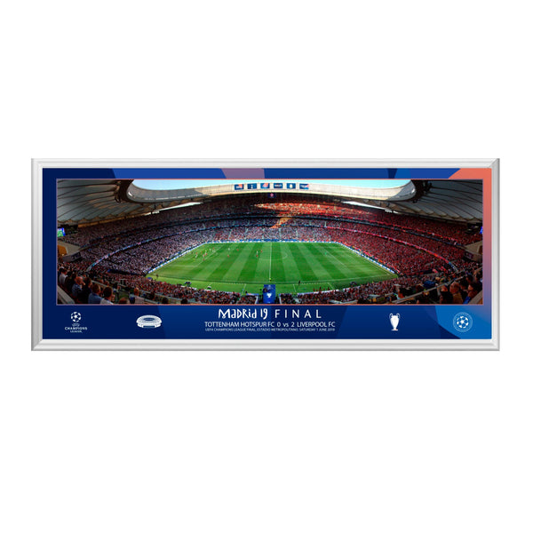 Champions League Final 2019 Desktop Panoramic Print Range Tottenham v Liverpool - ECMSalesSolutions