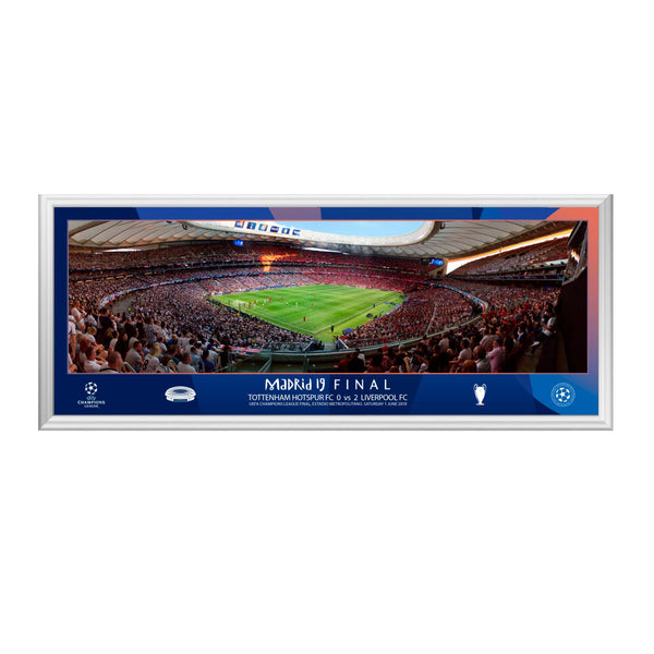 Champions League Final 2019 Desktop Panoramic Print Range Tottenham v Liverpool - ECMSalesSolutions