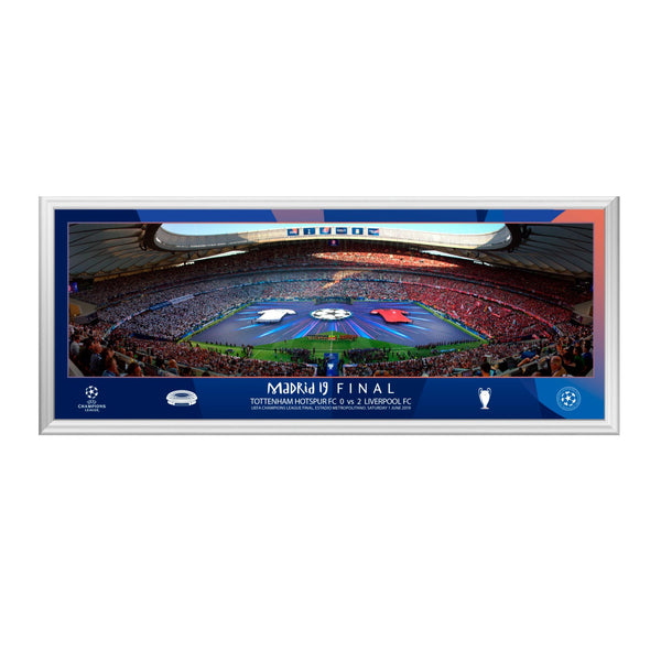 Champions League Final 2019 Desktop Panoramic Print Range Tottenham v Liverpool - ECMSalesSolutions