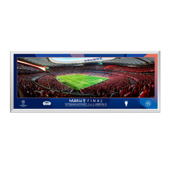 Champions League Final 2019 Desktop Panoramic Print Range Tottenham v Liverpool - ECMSalesSolutions